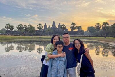 2-Day Angkor Wat and Banteay Srei with Countryside Exploration - Angkor Thom South Gate and Bayon’s face towers