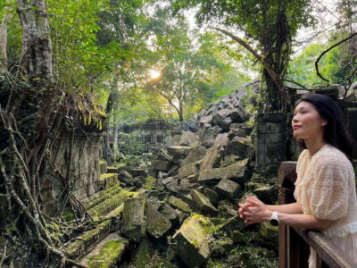 3-Day Angkor Wat Tour with Kulen Mountain & Floating Village - Day 2 Siem Reap countryside mornings and the temples beyond Angkor Thom