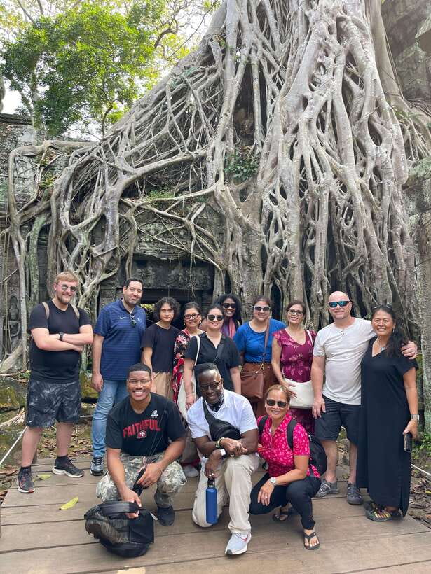 Angkor Highlights and Sunset Tour - Bayon Temple and the Terrace of the Elephants: faces plus carvings