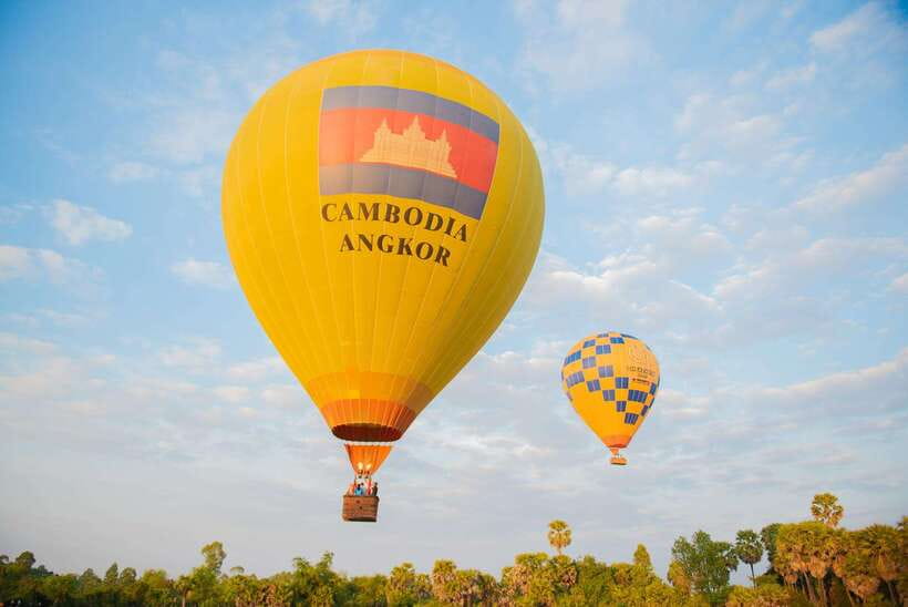 Angkor Stunning Hot Air Balloon - Getting from Krong Siem Reap to the launch area