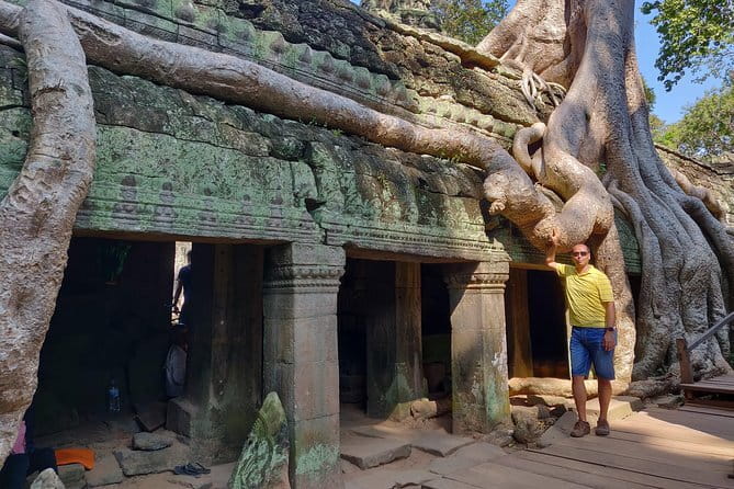 Angkor Temple Tour with Sunset - Small Group - Phnom Bakheng sunset: the payoff view, and the weather reality