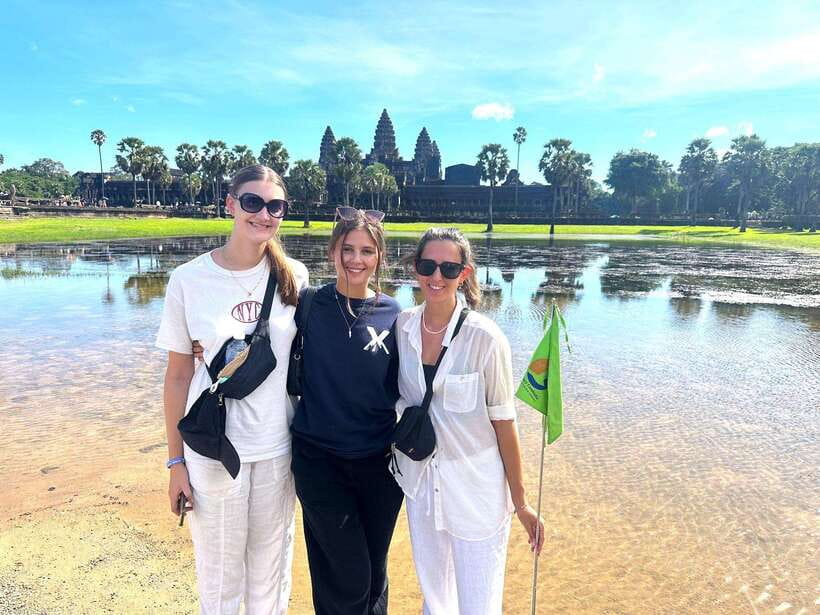 Angkor Wat: Full-Day Temples Small Group Tour - Angkor Thom’s southern gate: gods on one side, demons on the other