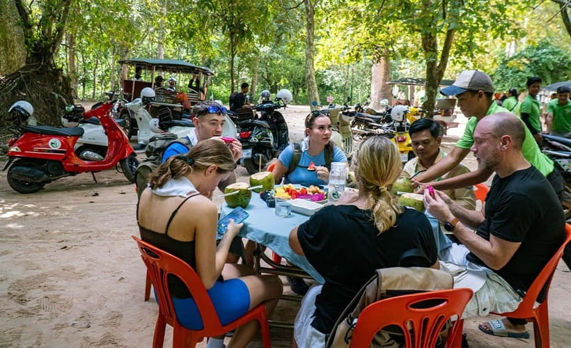 Angkor Wat: Guided Vespa Tour / Tuk Tuk or Car - Ta Prohm: ruined, tree-wrapped, and built for close looking