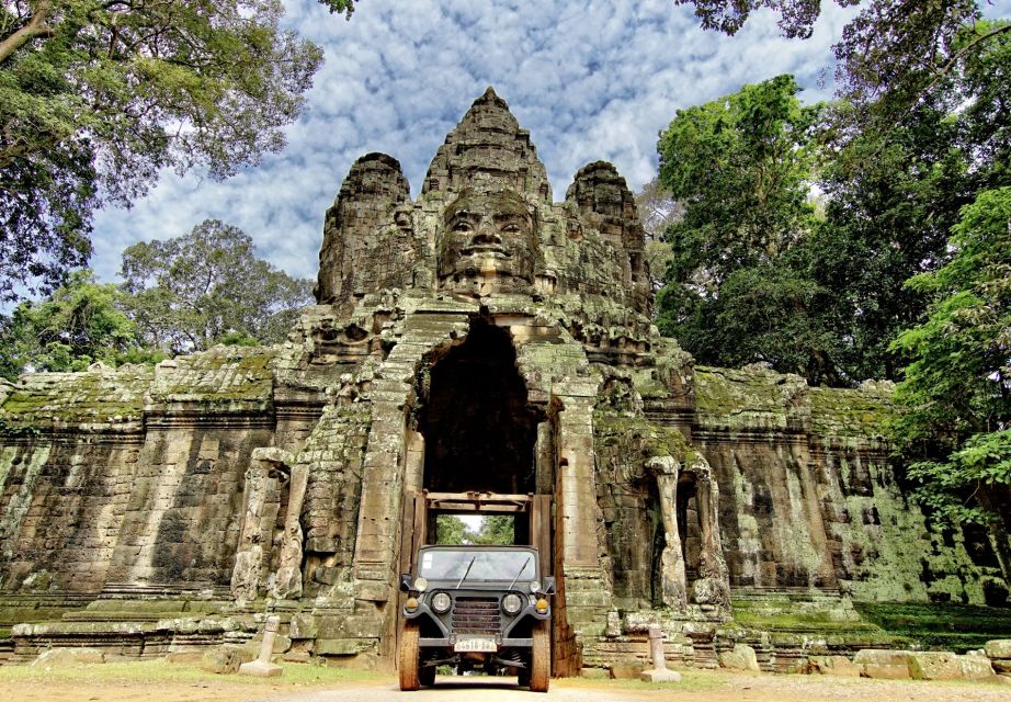 Angkor Wat in a vintage Jeep with driver - jeep rental - The vintage M151 MUTT Jeep: part transport, part storytelling
