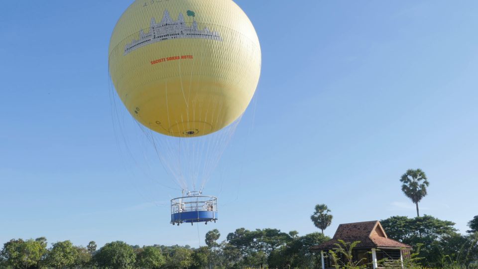 Angkor Wat: Small-Group Tour with Balloon Ride and Lunch - Khmer lunch: what’s included, what you must buy