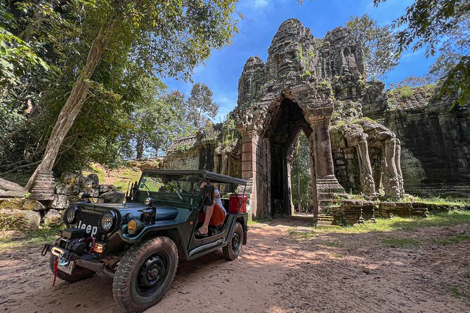 Angkor Wat Sunrise and Market Tour by Jeep - Angkor Thom: the temple-city hits in a single guided sweep