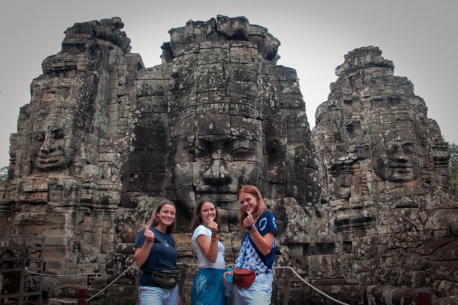 Angkor Wat Sunrise Experience with Breakfast - Ta Prohm jungle roots and Bayon stone faces in one morning