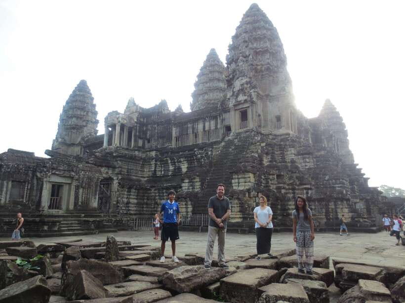 Angkor Wat Sunrise Shared Tours: Bayon-Ta Prohm-Banteay Srei - Pickup, drop-off, and how the day stays organized in AC comfort