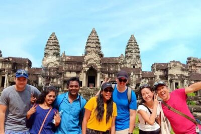 Angkor Wat Temples Tour with Entrance Ticket and Lunch - Angkor Thom and the South Gate causeway: a fortified-city feel