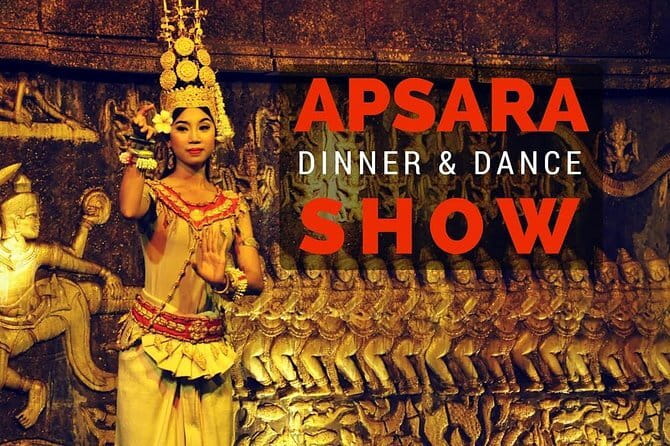 Apsara Show Dinner and Night Market Pub street - Pickup by tuk-tuk: less stress, more time for fun