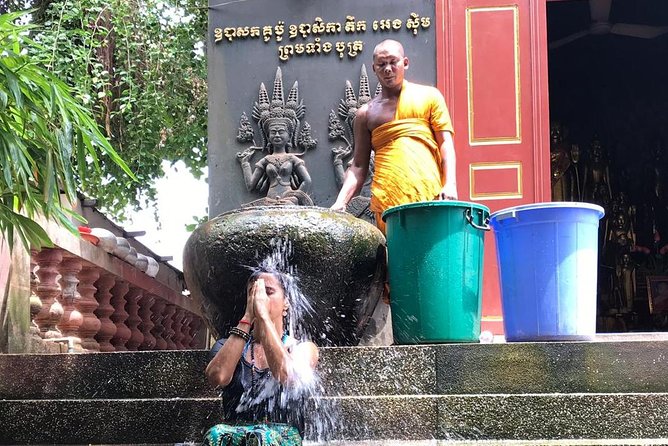 Buddhist Water Blessing and Real Life Experience with Local - A calm, meaningful way to experience Siem Reap Buddhism