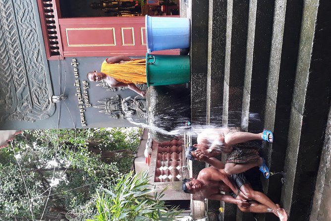 Buddhist Water Blessing and Real Life Experience with Local - Stop 1 at Wat Preah Prom Rath: Buddha’s story in art and conversation