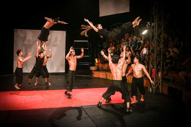 Cambodian Circus Show in Siem Reap by Phare with Hotel Pick-Up - Your evening schedule: 7:15 meeting, 7:30 pickup, one hour on stage