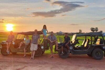 Cambodian Village Life Tour with Lady Tuk Tuk & Local Guide - The countryside views: rice fields and Tonle Sap energy