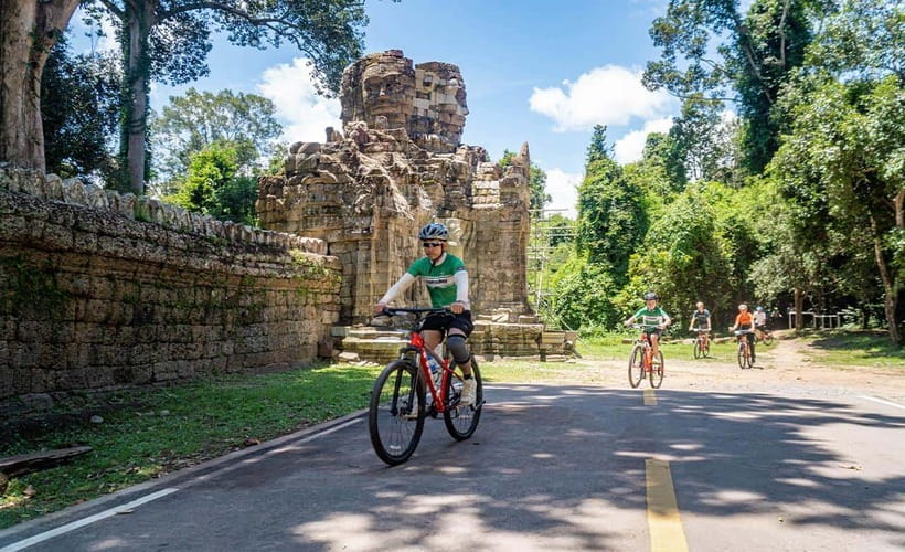 Cycle Angkor Backroad Bike Tour / E-Bike or Tuk Tuk - From forest trails to Ta Prohm’s jungle embrace