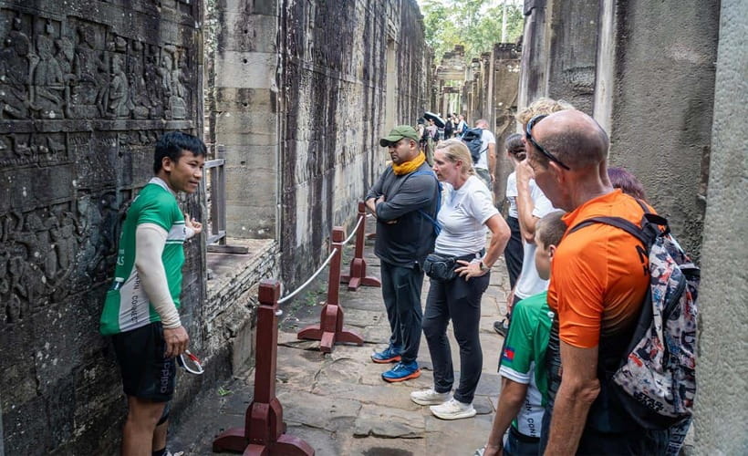 Cycle Angkor Backroad Bike Tour / E-Bike or Tuk Tuk - Angkor Wat late afternoon: bigger, calmer, and better timed