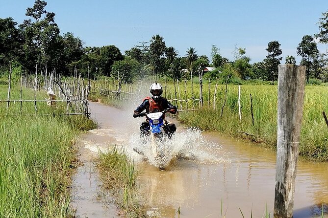 DB Siem Reap Half Day Dirt Bike Tour School - Stop 1: Banteay Ampil, the Remote Ivy-Covered Temple