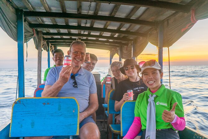 Floating Village Sunset boat Vespa Tour / Tuk Tuk Available - Why This Vespa + Floating Village Combo Works