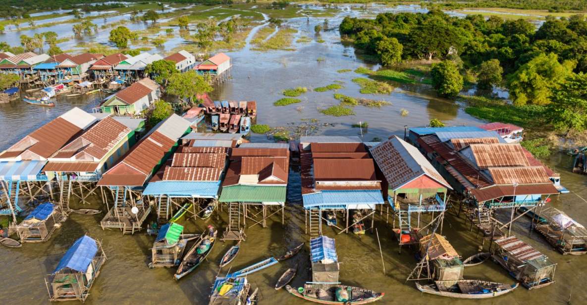 Floating Village Tour with Khmer Meal & Beer - 5:30 PM Sunset Cruise: Beer in Hand, Lake Views in Slow Motion