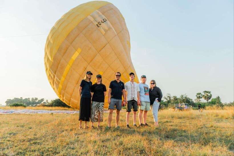 From Krong Siem Reap: Angkor Hot Air Balloon Ride w/ Pickup - The Ground Portion: Photo Stops and Temple Scenery Before You Fly
