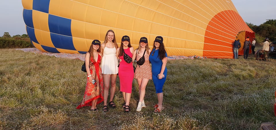 From Krong Siem Reap: Angkor Hot Air Balloon Ride w/ Pickup - Small Group Setup: Limited Seats, Shared Basket Reality