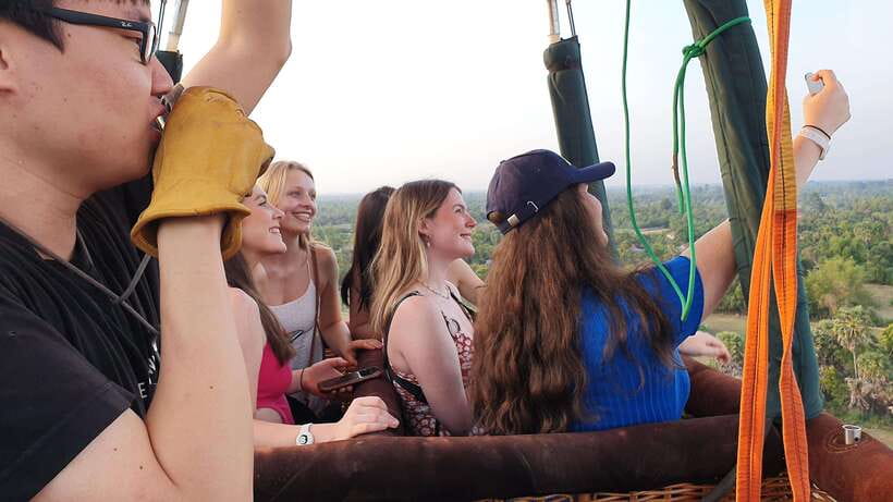 From Krong Siem Reap: Angkor Hot Air Balloon Ride w/ Pickup - Price and Value at $175 Per Person