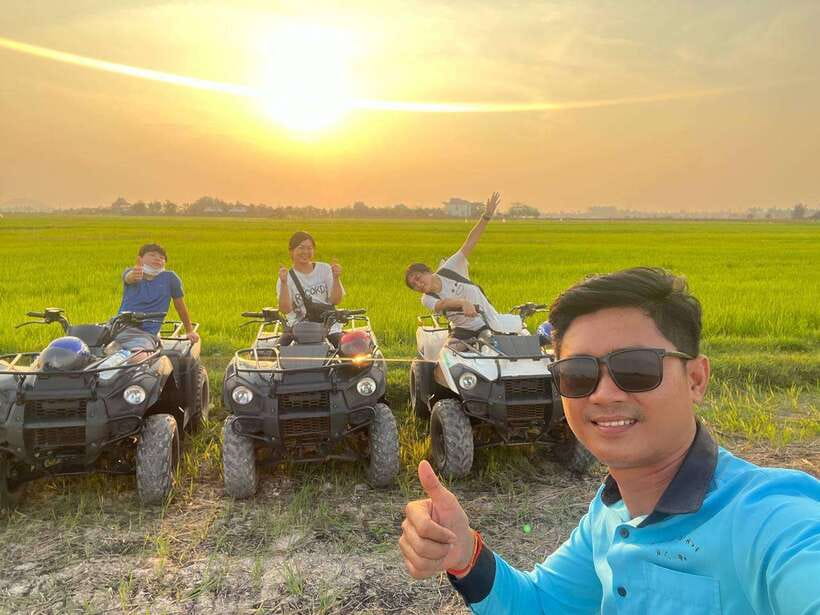 From Siem Reap: 02 Hours Quad Bike Tour in Countryside - Equipment and Weather Reality: Helmets, Masks, and Raincoats