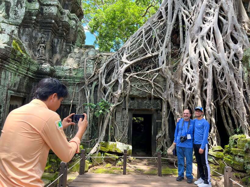 From Siem Reap: Angkor Wat Sunrise and Temples E-Bike Tour - Ta Prohm and Ta Nei: when the jungle takes the lead