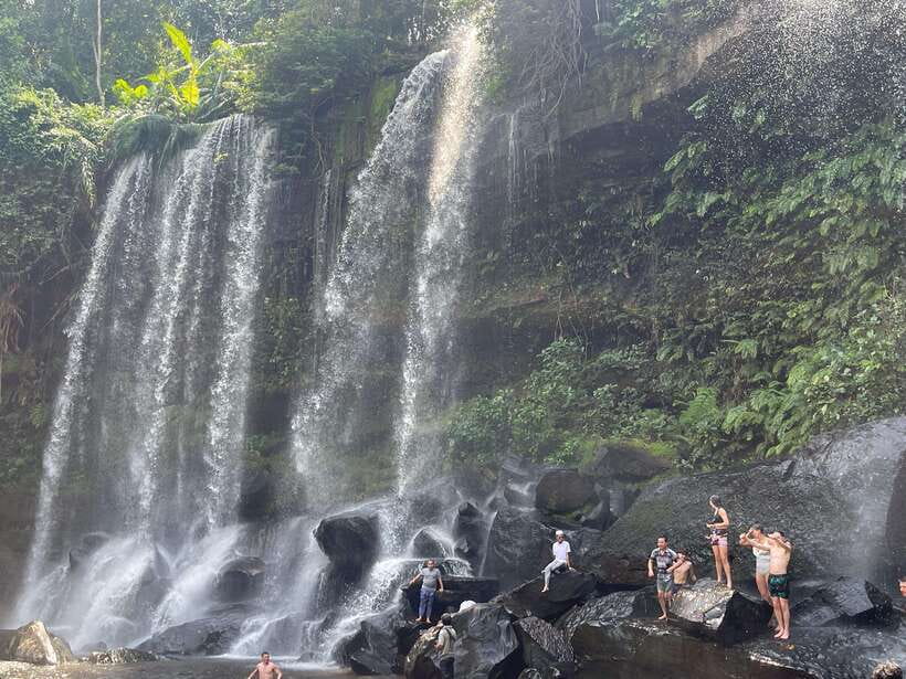 From Siem Reap: Banteay Srei and Kulen Waterfall Guided Tour - Kulen Waterfall: what to expect when rain changes everything