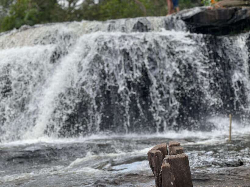 From Siem Reap: Banteay Srei and Kulen Waterfall Guided Tour - Banteay Srei: pink stone temple sculpture in a concentrated hour