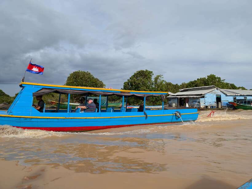 From Siem Reap: Floating Village Tour by Boat - Floating Café Stop and Sunset-Style Views