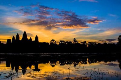 Full-Day Angkor Wat Sunrise Private Tour with Guide from Siem Reap - Private transport comfort before your first temple steps