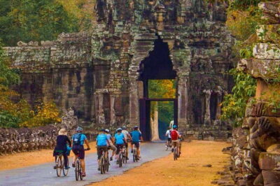 Full-Day Guided Bicycle Tour in Angkor Wat Temple - Ta Prohm and the jungle temples: where the roots really do their thing