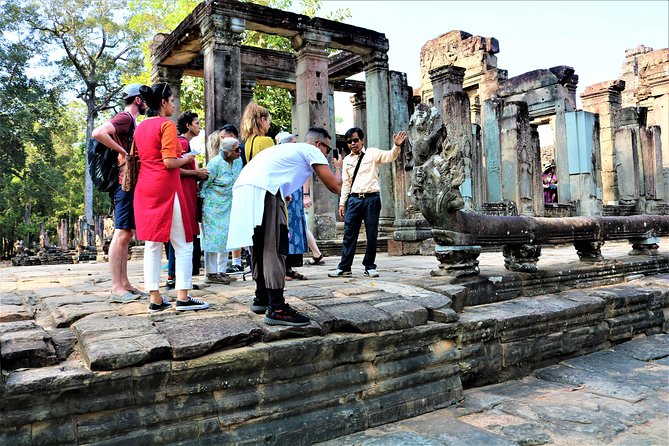 Full Day Temples Explorer - Small Group - Stop 3: Bayon Temple’s Face Towers and the Khmer Capital Feeling