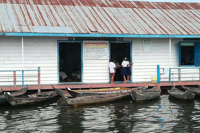 Half Day Floating Village ( Mechrey) & Tole Sap Tour - Floating Khmer Village Resort and the walk-through feel