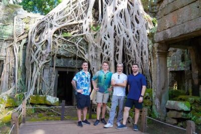 Half Day Tour- Angkor Wat, Ta Promh, Bayon Temple - Getting Picked Up: A/C Rides, Mobile Tickets, and a Private Group