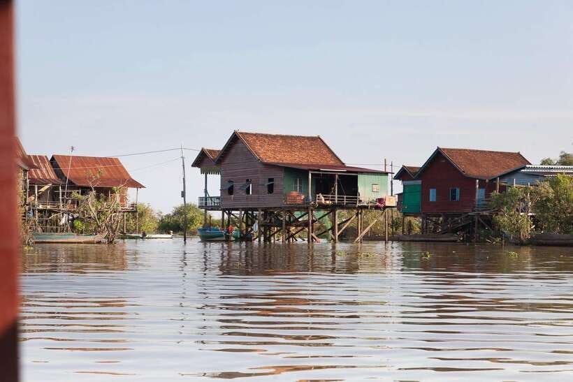 Kompong Khleang Floating Village: Full-Day from Siem Reap - From Siem Reap to Tonle Sap: the calm build-up