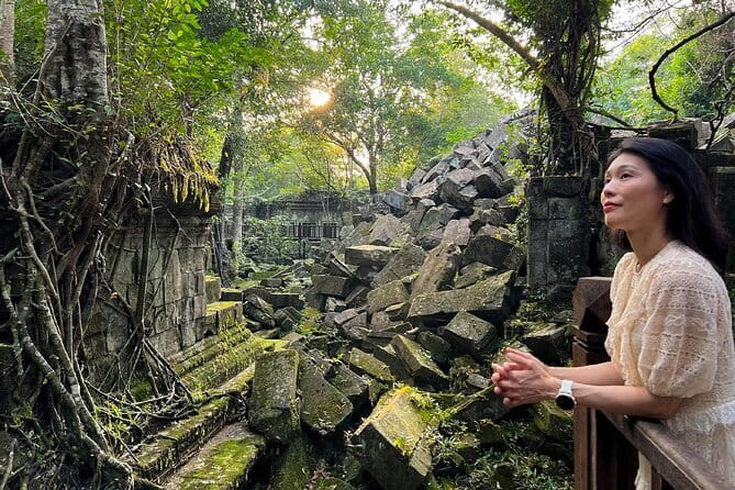 Kulen Mountain Beng Mealea and Tonle Sap Tour in Siem Reap - Preah Ang Thom and 1000 Lingas: Two Different Kinds of Sacred Symbols