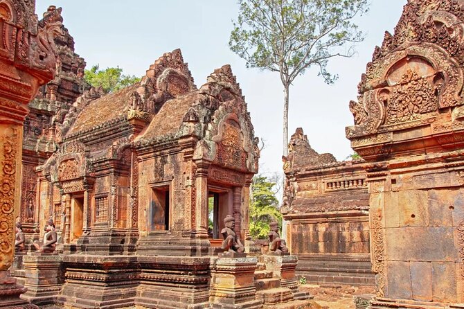 Kulen Mountain With Ticket included Plus Banteay Srei Temple Tour - First stop in Siem Reap: ticket handling without stress