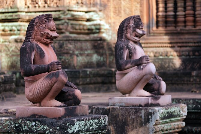 Kulen Mountain With Ticket included Plus Banteay Srei Temple Tour - The waterfall break: planned cooling time