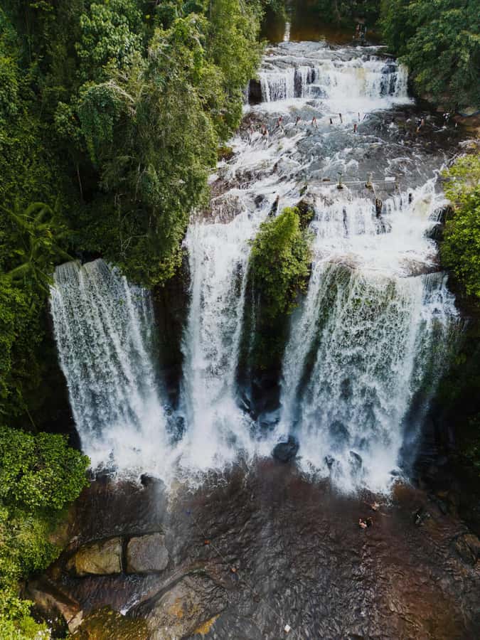 Kulen Waterfall: Rise and Shine with Cliff, Village w/ Guide - Riding Out of Siem Reap in Comfort