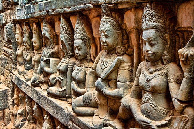 One Day Private Guide Tour of Angkor Thom, Bayon, Ta Phrom & Angkor Wat - Ta Prohm’s dark gray sandstone mood (and why it deserves time)