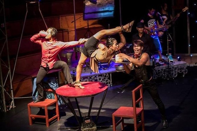 Phare: The Cambodian Circus Show with Pick up & Drop off - Getting picked up and skipping the ticket line