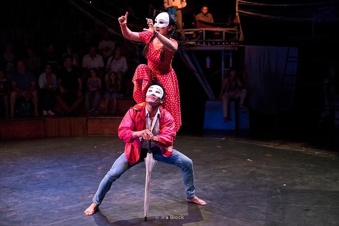 Phare, The Cambodian Circus with Round-Trip Tuk Tuk Transfer - Getting there: pickup, tuk-tuks, and near-public transit