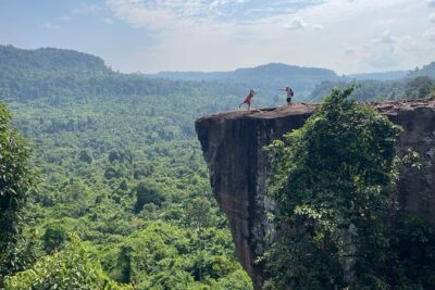 Phnom Kulen Waterfall and Banteay Srei Temple Tour from Siem Reap - Kulen Waterfall: Two Falls, One Main Goal (Cool Off)