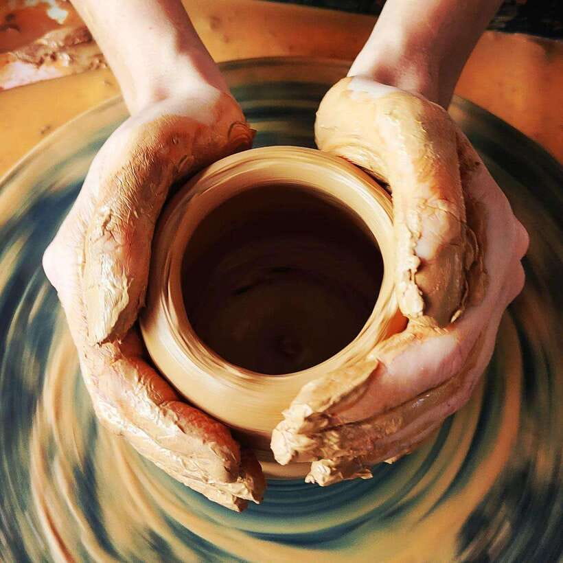 Pottery Classes Siem Reap with Pick up Drop off - On the Pottery Wheel: Shaping Your Own Bowl from Local Clay
