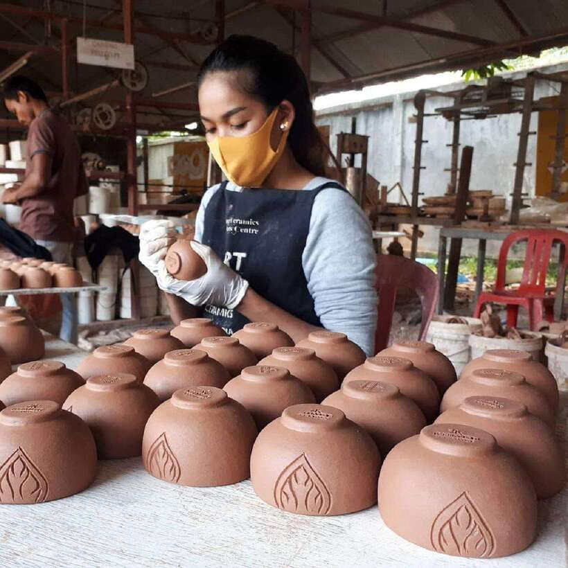 Pottery Classes Siem Reap with Pick up Drop off - Khmer Ornamentation: Decorating Without Needing Artistic Talent