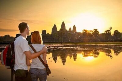 Private Angkor Wat Sunrise Tour - Stop 1: Angkor Wat at sunrise, entered in darkness