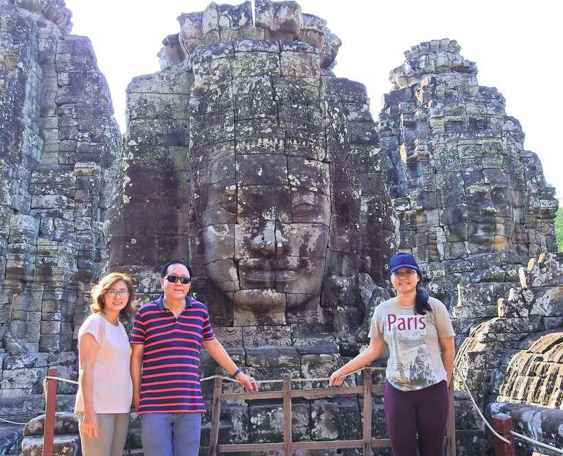 Private Angkor Wat Sunrise Tours And Sunset Floating Village - Bayon Temple faces: the walk-through that actually helps