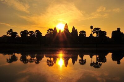 Private Sunrise Angkor Wat Tour with pickup from your hotel - Ta Prohm Tree Temple: seeing the roots without losing your footing